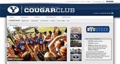 Desktop Screenshot of cougarclub.com